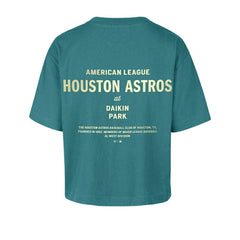 Houston Astros '47 Women's Contemporary Basics Leon City T-Shirt Lifestyle