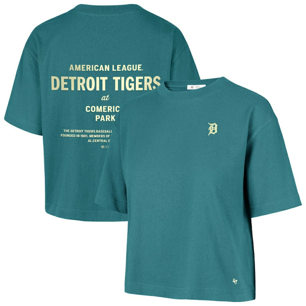 Detroit Tigers '47 Women's Contemporary Basics Leon City T-Shirt Sale