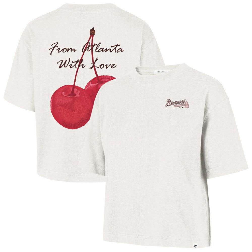 Atlanta Braves '47 Women's Love Letter Reed City T-Shirt discount