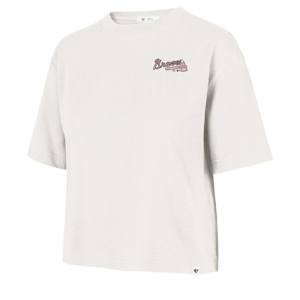 Atlanta Braves '47 Women's Love Letter Reed City T-Shirt discount