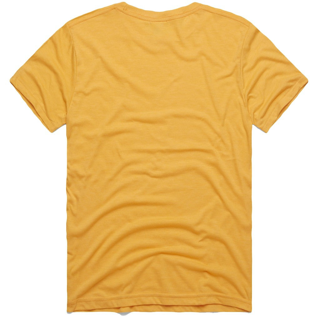 Pittsburgh Steelers Homage NFL x Grateful Dead Tri-Blend T-Shirt Gold - NFL