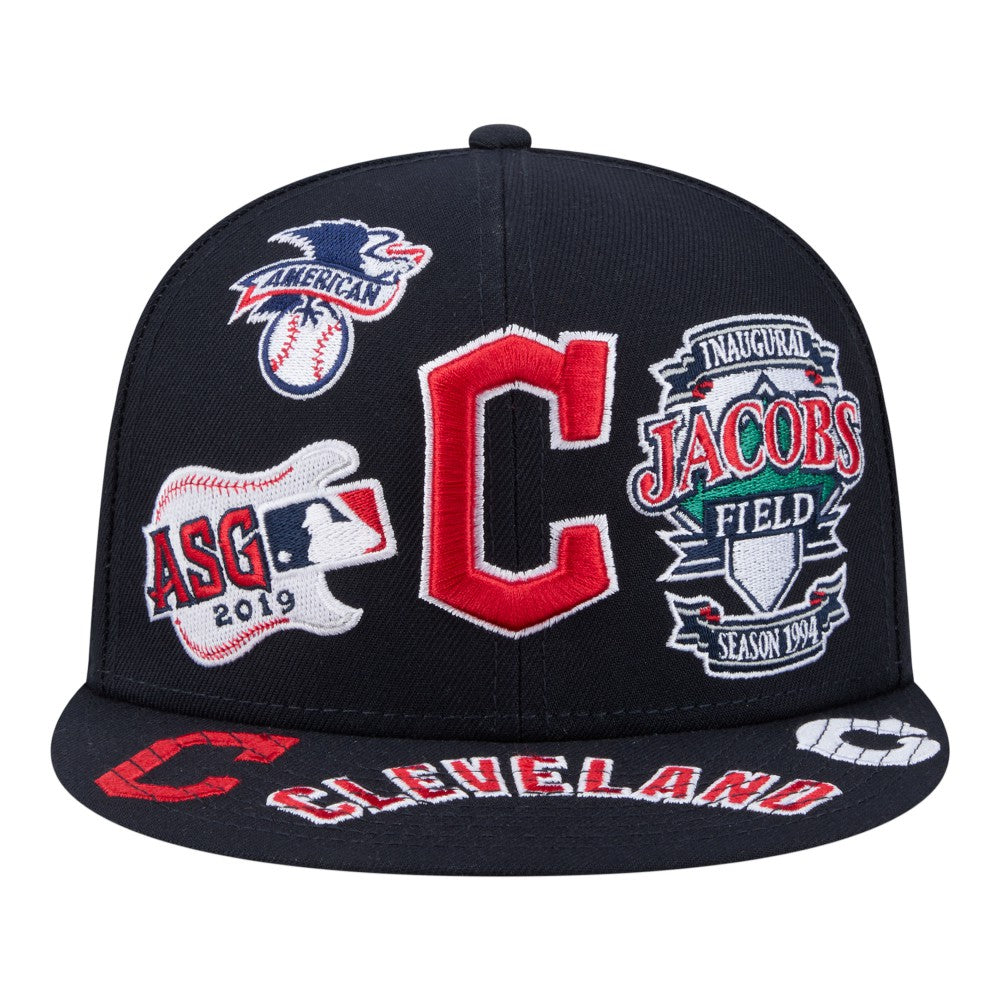 Cleveland Guardians New Era All Over 59FIFTY Fitted Hat for sale