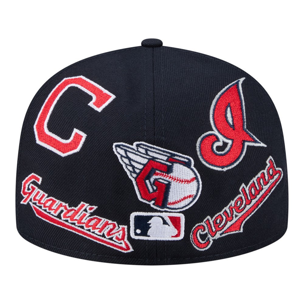Cleveland Guardians New Era All Over 59FIFTY Fitted Hat for sale