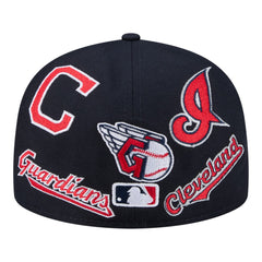 Cleveland Guardians New Era All Over 59FIFTY Fitted Hat for sale
