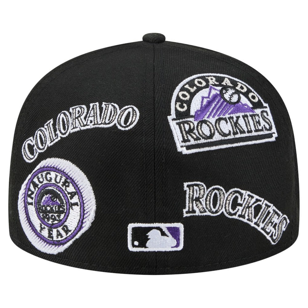 Colorado Rockies New Era All Over 59FIFTY Fitted Hat On Sale