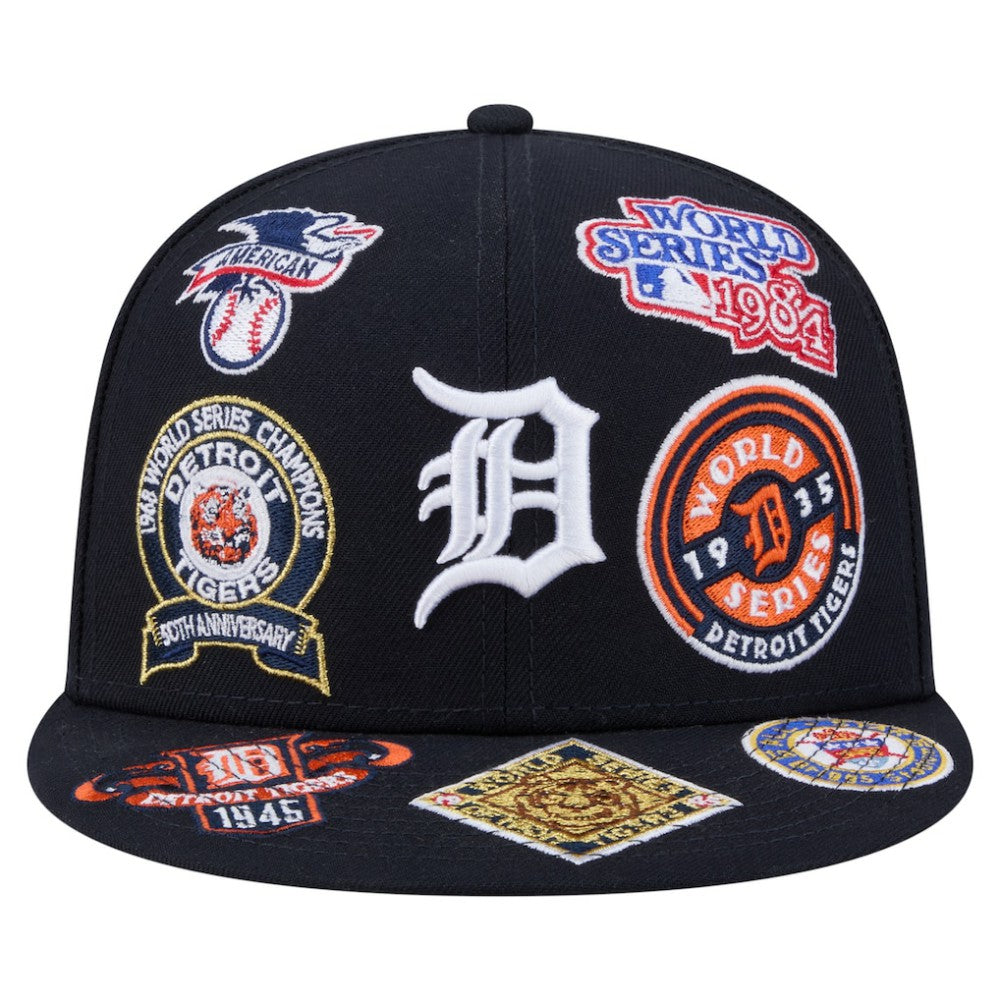 Detroit Tigers New Era All Over 59FIFTY Fitted Hat Clearance