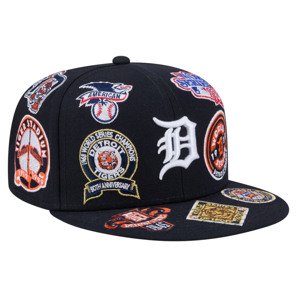 Detroit Tigers New Era All Over 59FIFTY Fitted Hat Clearance