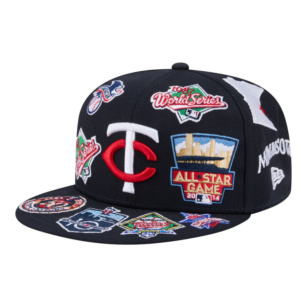 Minnesota Twins New Era All Over 59FIFTY Fitted Hat for sale