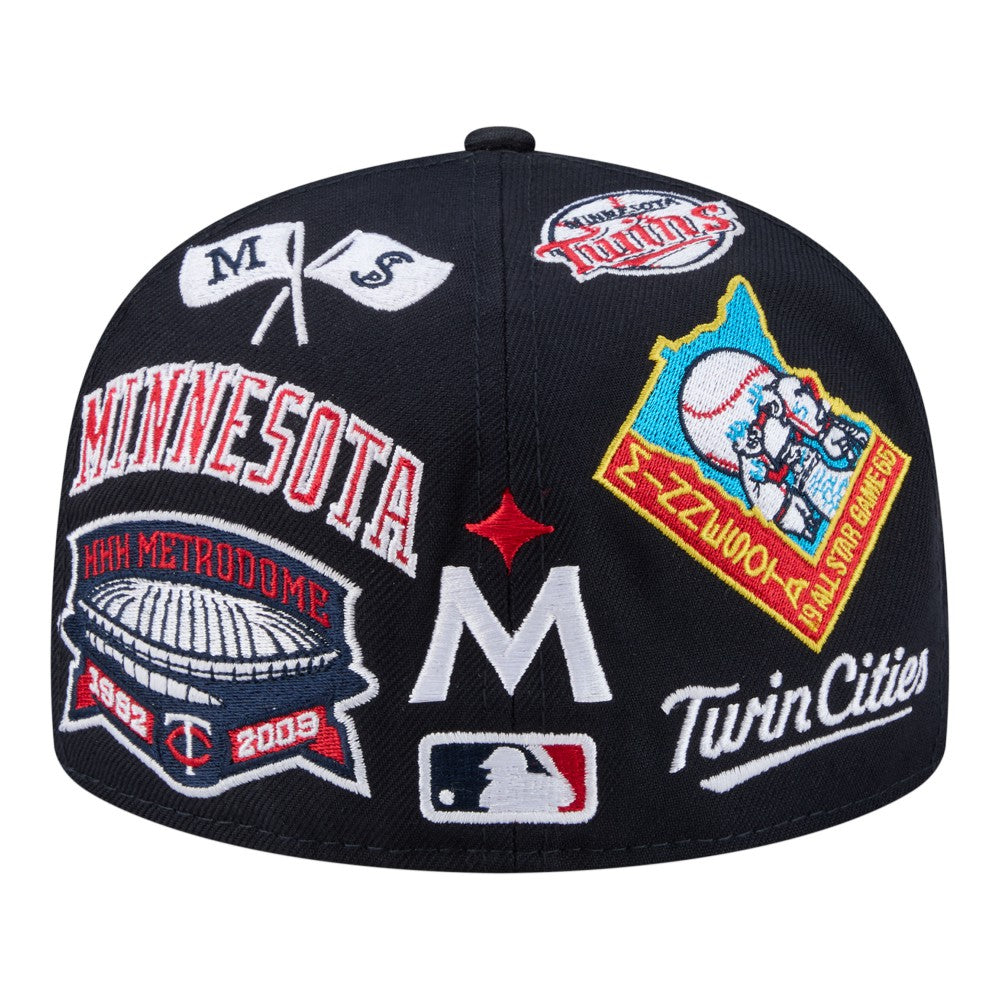 Minnesota Twins New Era All Over 59FIFTY Fitted Hat for sale