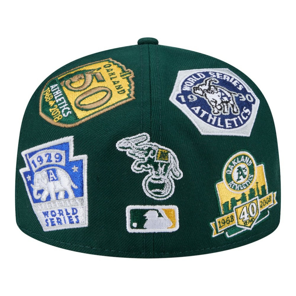 Athletics New Era All Over 59FIFTY Fitted Hat On Sale