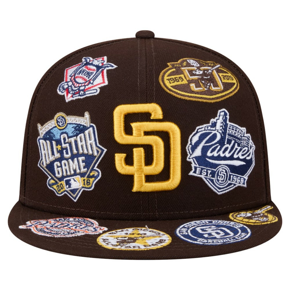 San Diego Padres New Era All Over 59FIFTY Fitted Hat for sale