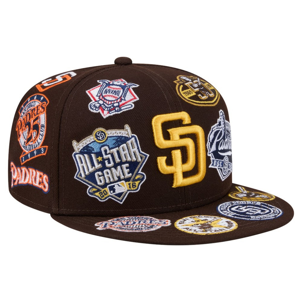 San Diego Padres New Era All Over 59FIFTY Fitted Hat for sale