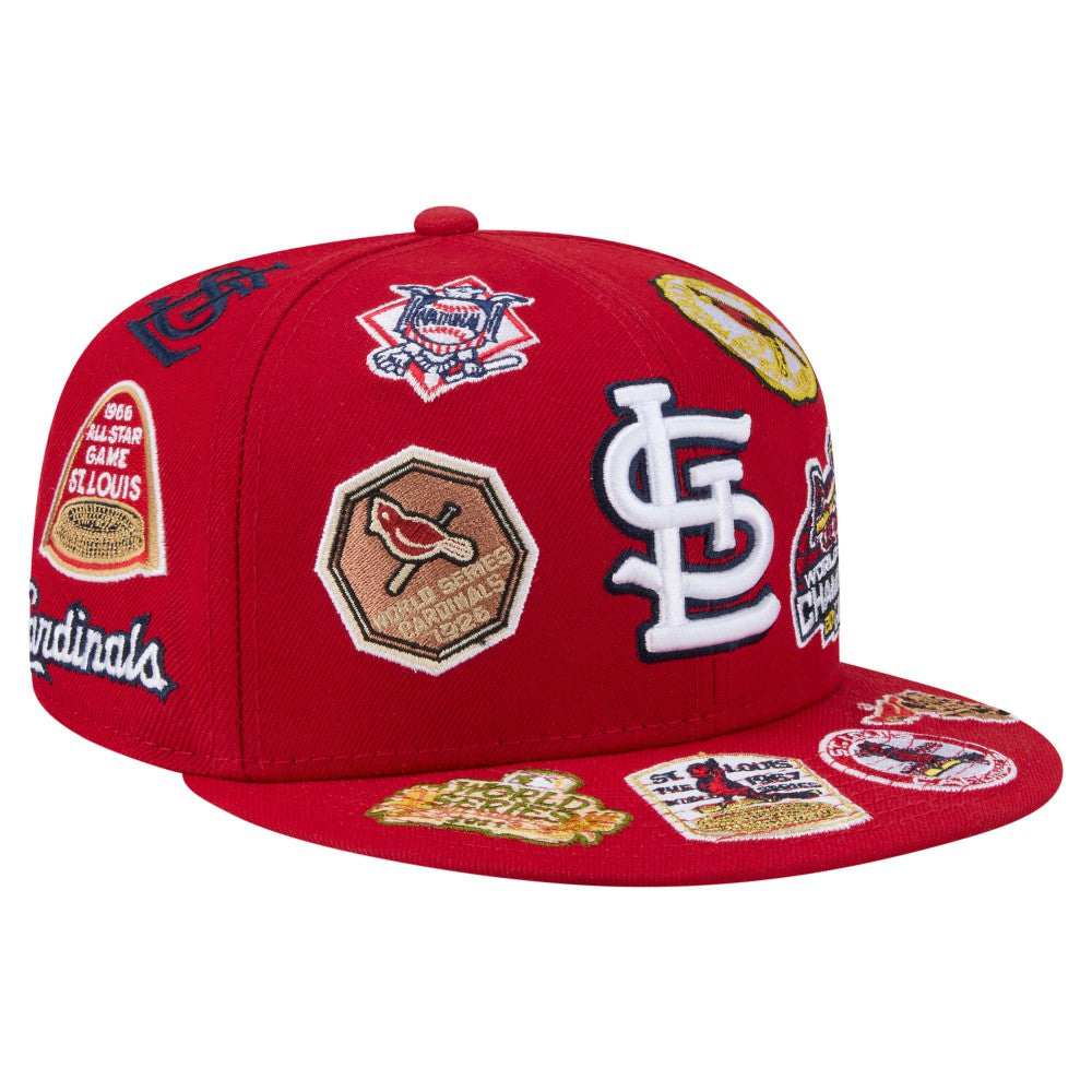 St. Louis Cardinals New Era All Over 59FIFTY Fitted Hat Lifestyle