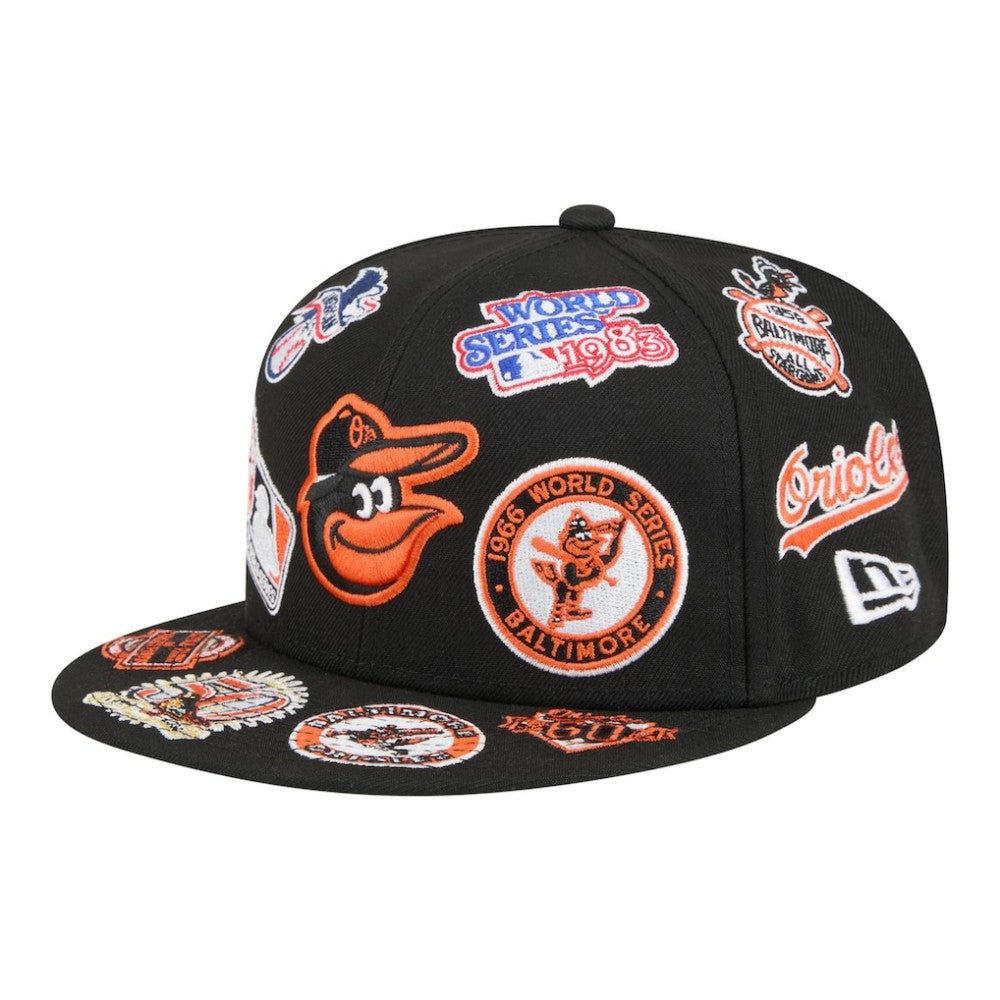 Baltimore Orioles New Era All Over 59FIFTY Fitted Hat for sale