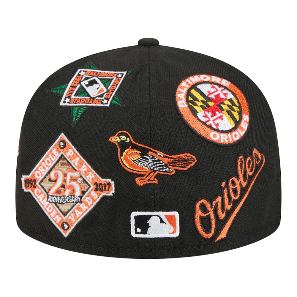 Baltimore Orioles New Era All Over 59FIFTY Fitted Hat for sale