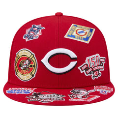 Cincinnati Reds New Era All Over 59FIFTY Fitted Hat On Sale