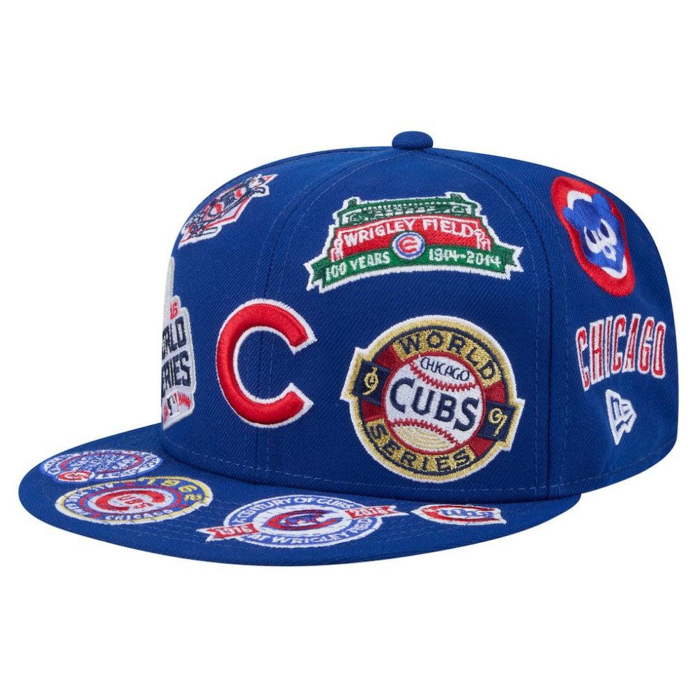 Chicago Cubs New Era All Over 59FIFTY Fitted Hat Clearance