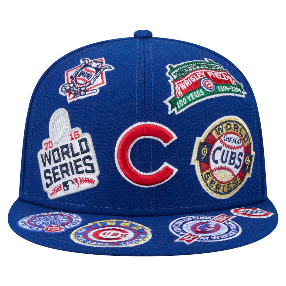 Chicago Cubs New Era All Over 59FIFTY Fitted Hat Clearance