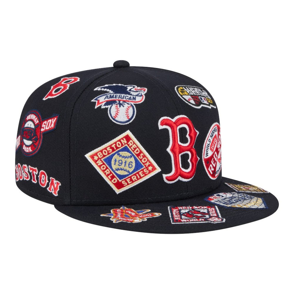 Boston Red Sox New Era All Over 59FIFTY Fitted Hat Online