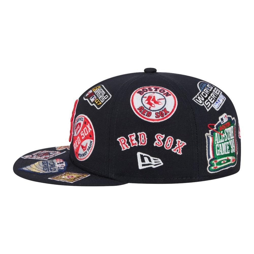 Boston Red Sox New Era All Over 59FIFTY Fitted Hat Online