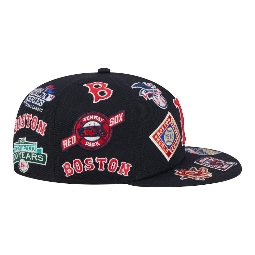Boston Red Sox New Era All Over 59FIFTY Fitted Hat Online