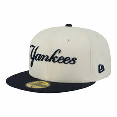 New York Yankees New Era Two-Tone Stitch 59FIFTY Fitted Hat discount