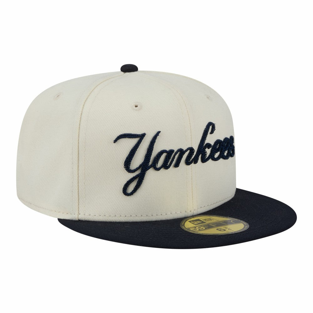 New York Yankees New Era Two-Tone Stitch 59FIFTY Fitted Hat discount