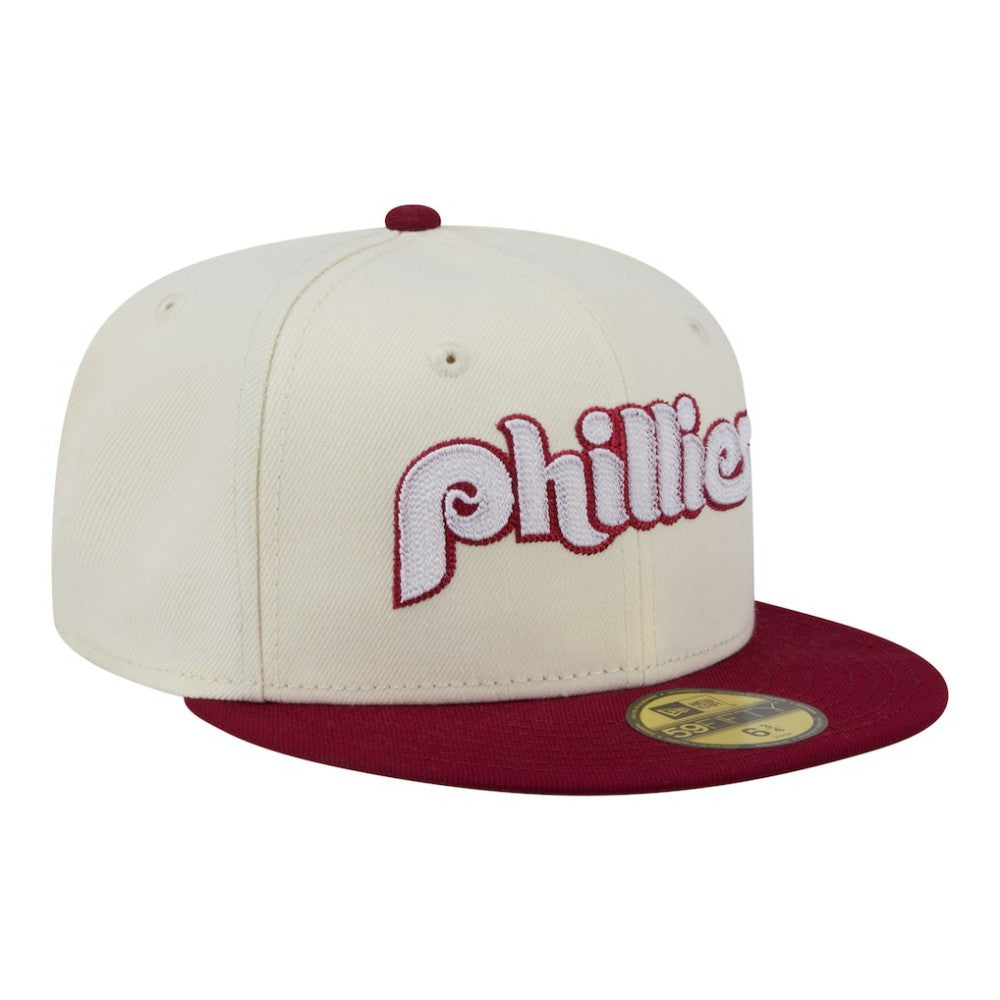 Philadelphia Phillies New Era Two-Tone Stitch 59FIFTY Fitted Hat Sale