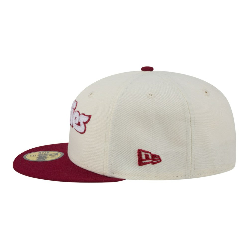 Philadelphia Phillies New Era Two-Tone Stitch 59FIFTY Fitted Hat Sale