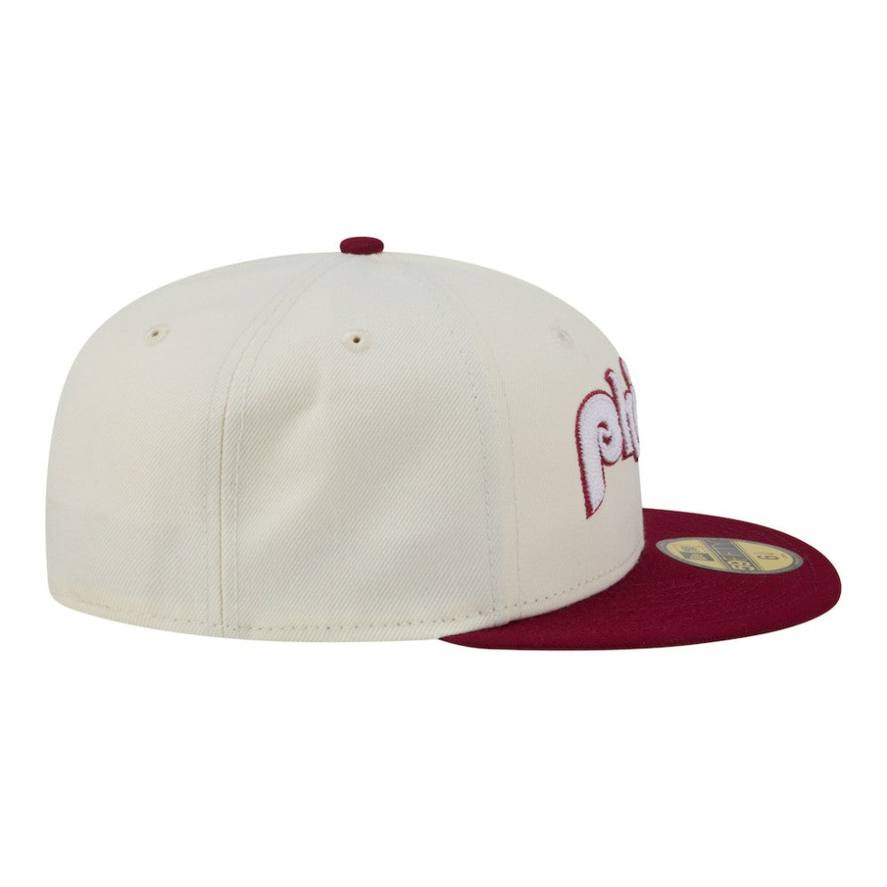 Philadelphia Phillies New Era Two-Tone Stitch 59FIFTY Fitted Hat Sale