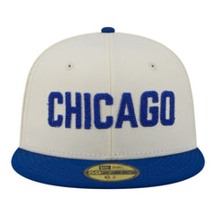 Chicago Cubs New Era Two-Tone Stitch 59FIFTY Fitted Hat for sale