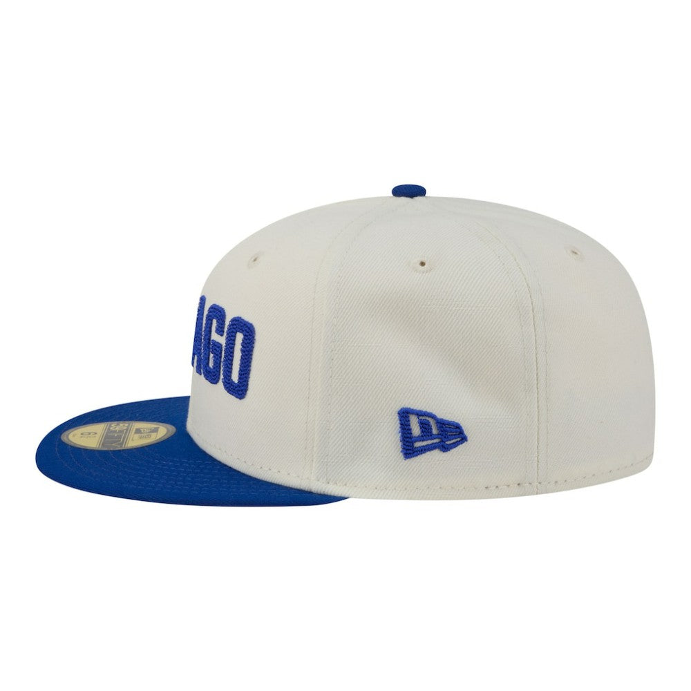 Chicago Cubs New Era Two-Tone Stitch 59FIFTY Fitted Hat for sale