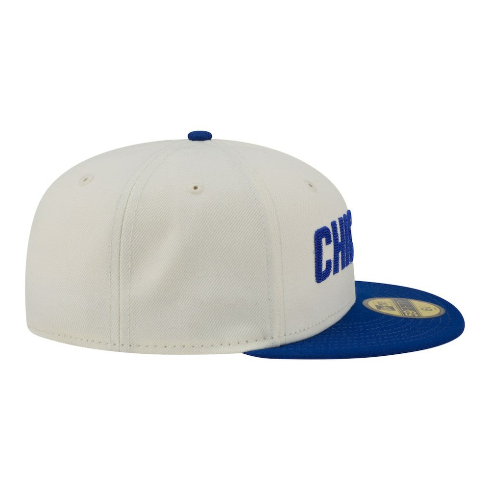 Chicago Cubs New Era Two-Tone Stitch 59FIFTY Fitted Hat for sale
