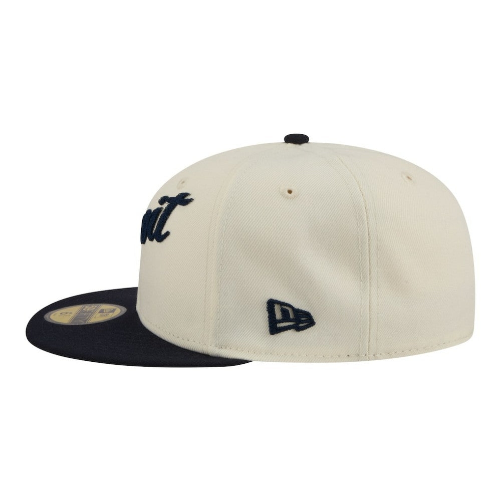 Detroit Tigers New Era Two-Tone Stitch 59FIFTY Fitted Hat Clearance