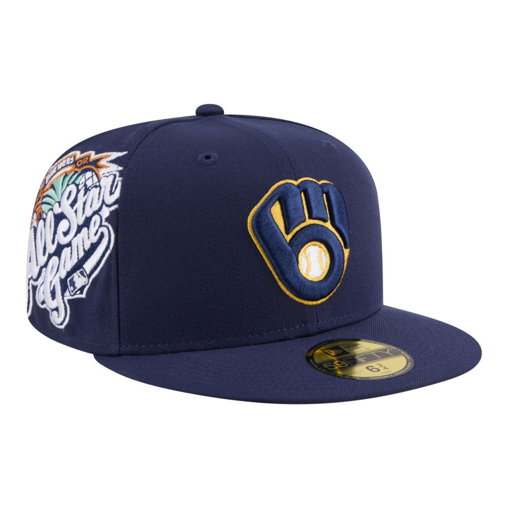 Milwaukee Brewers New Era Hidden Hit 59FIFTY Fitted Hat Sale
