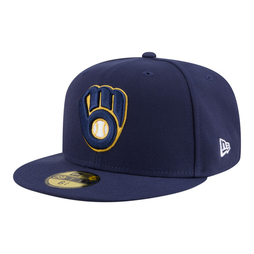 Milwaukee Brewers New Era Hidden Hit 59FIFTY Fitted Hat Sale