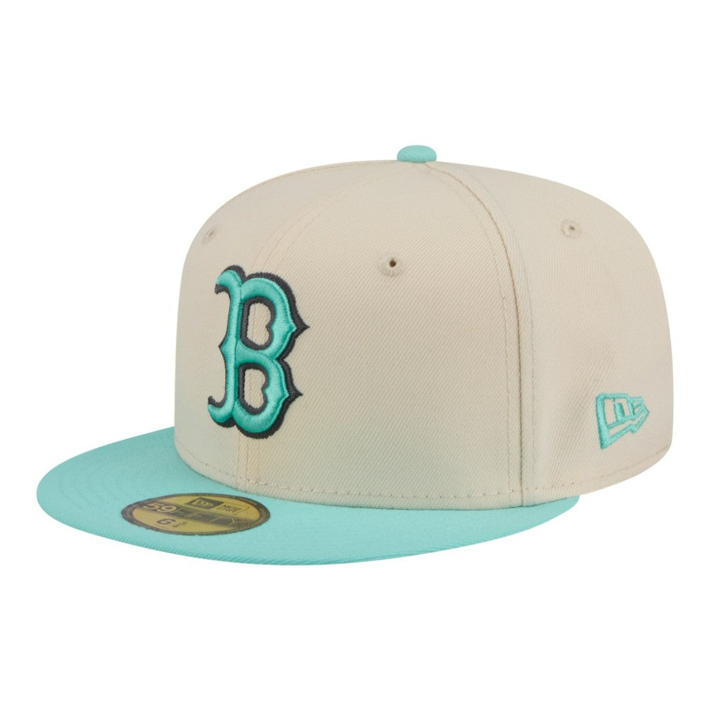 Boston Red Sox New Era Two-Tone Color Pack 59FIFTY Fitted Hat Lifestyle