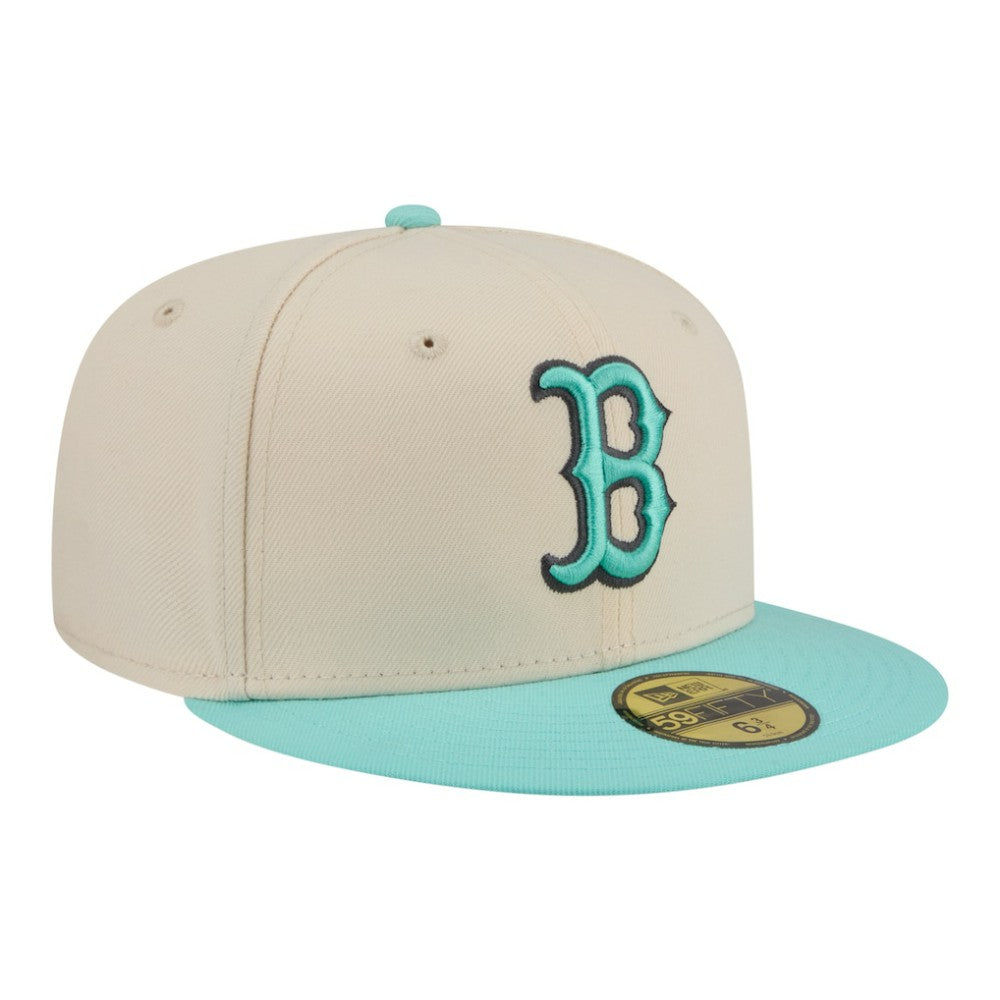 Boston Red Sox New Era Two-Tone Color Pack 59FIFTY Fitted Hat Lifestyle