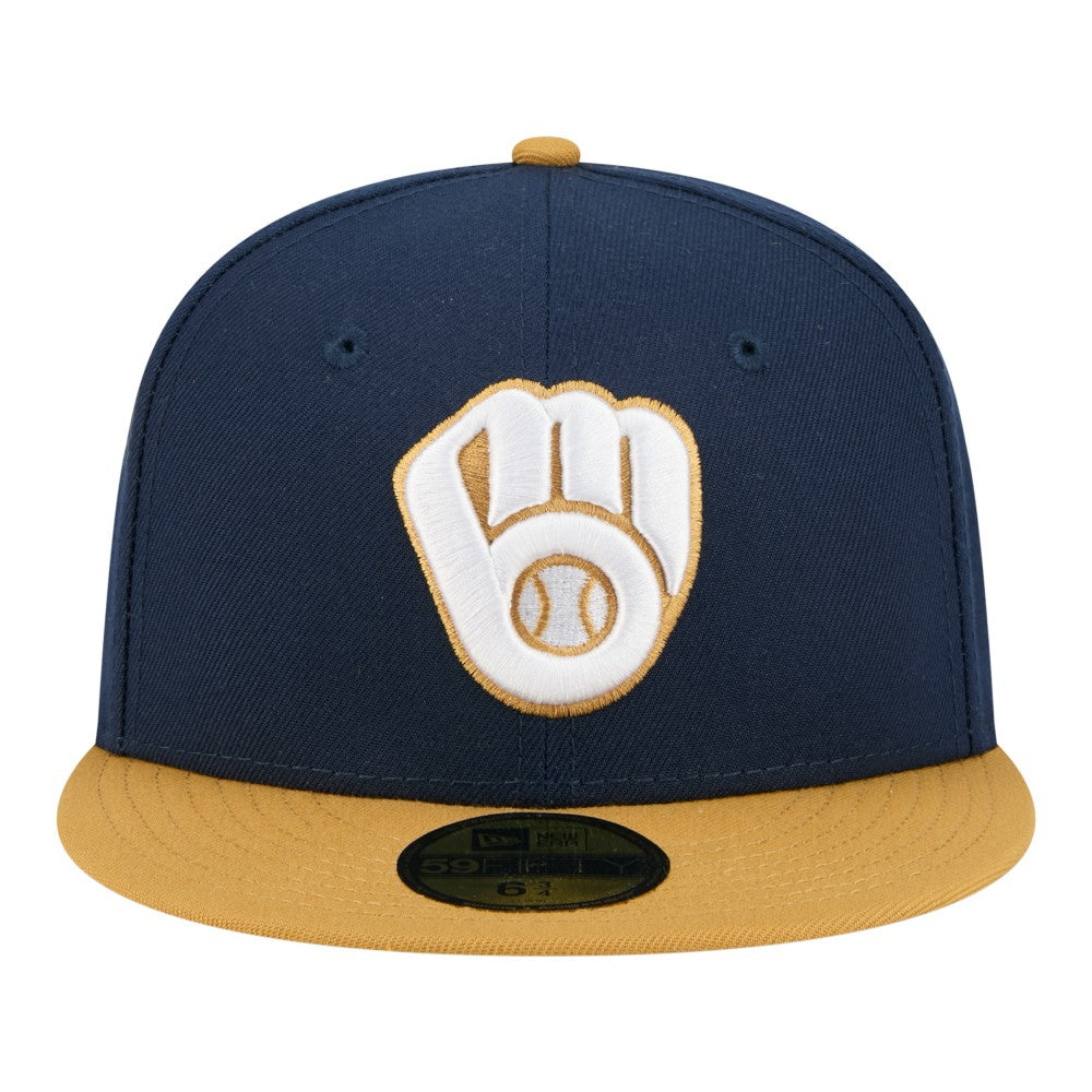 Milwaukee Brewers New Era Two-Tone Color Pack 59FIFTY Fitted Hat Sale