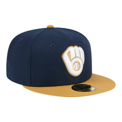 Milwaukee Brewers New Era Two-Tone Color Pack 59FIFTY Fitted Hat Sale