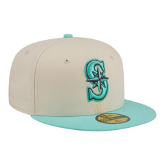 Seattle Mariners New Era Two-Tone Color Pack 59FIFTY Fitted Hat Lifestyle