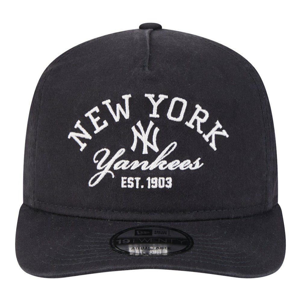 New York Yankees New Era Stacked 19TWENTY Adjustable Hat Sale