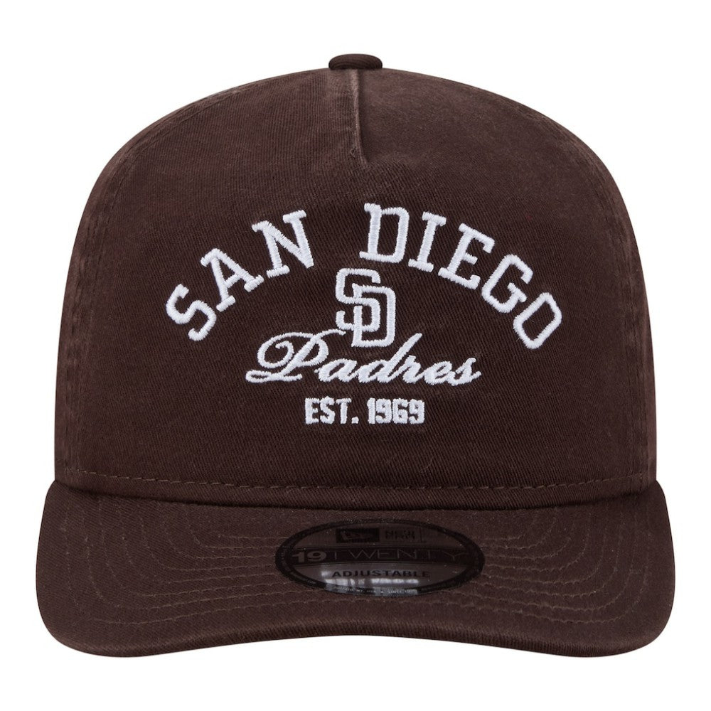 San Diego Padres New Era Stacked 19TWENTY Adjustable Hat Near Me