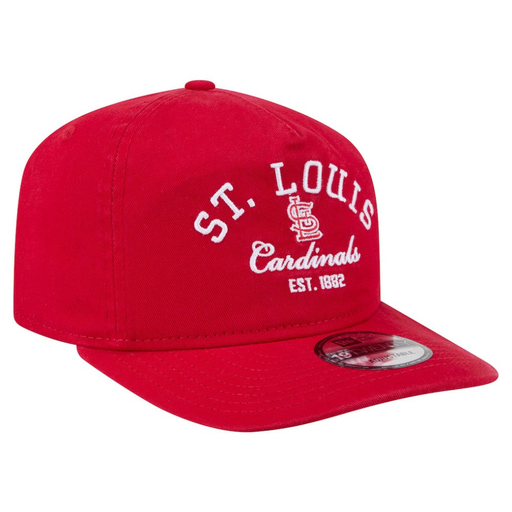 St. Louis Cardinals New Era Stacked 19TWENTY Adjustable Hat discount