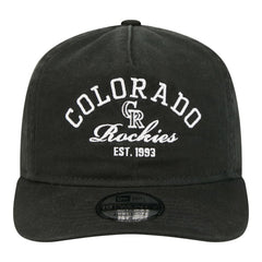 Colorado Rockies New Era Stacked 19TWENTY Adjustable Hat discount