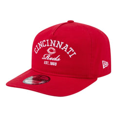 Cincinnati Reds New Era Stacked 19TWENTY Adjustable Hat discount