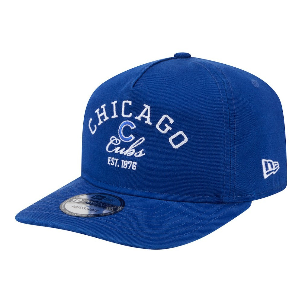 Chicago Cubs New Era Stacked 19TWENTY Adjustable Hat discount
