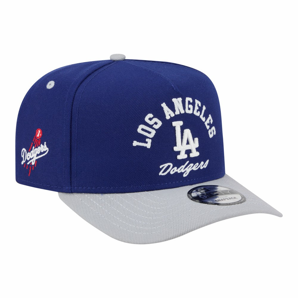 Los Angeles Dodgers New Era Arched A-Frame 9FIFTY Adjustable Hat Online
