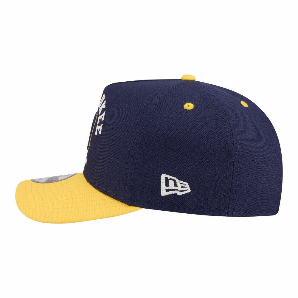 Milwaukee Brewers New Era Arched A-Frame 9FIFTY Adjustable Hat Online