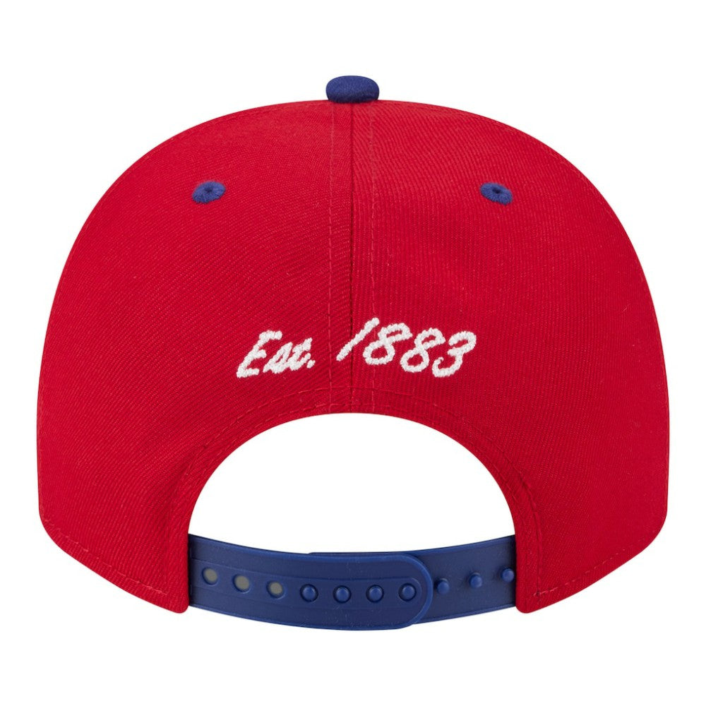 Philadelphia Phillies New Era Arched A-Frame 9FIFTY Adjustable Hat Lifestyle